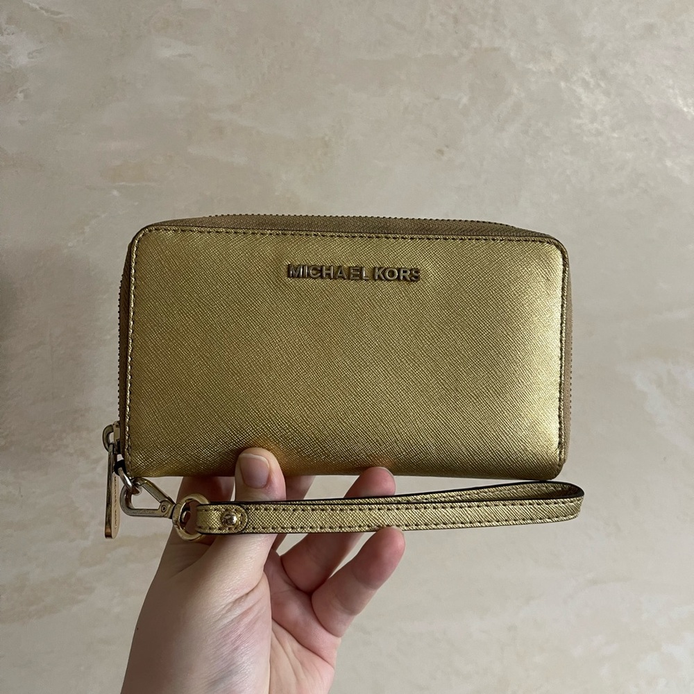 7. Michael Kors wristlet